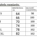 Spódnica maxi z ozdobnymi kontrafałdami
