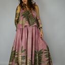 Barwiona roślinami Dzika Spódnica Malinowa Rozkosz