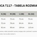 Spódnica ołówkowa T117 kolor czerwony - TESSITA