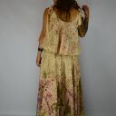 Barwiona roślinami Dzika Spódnica Leśna Nimfa II