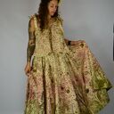 Barwiona roślinami Dzika Spódnica Leśna Nimfa