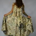 Barwiona roślinami, ręcznie robiona Dzika Spódnica Jesienny Las