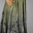 Barwiona roślinami Dzika Spódnica Nimfa z Głębin 5