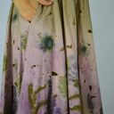 Barwiona roślinami Dzika Spódnica Łąka o Zachodzie II