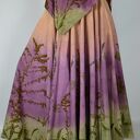 Barwiona roślinami, ręcznie robiona Dzika Spódnica Łąka o Wschodzie