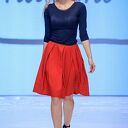 Spódnica Czerwona Midi Rosso