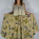 Barwiona roślinami Dzika Spódnica Cisza Poranka