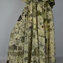 Barwiona roślinami, ręcznie robiona Dzika Spódnica Leśny Zagajnik