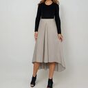 Spódnica maxi asymetryczna