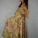 Barwiona roślinami Dzika Spódnica Leśna Nimfa