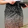 marka lona spódnica wiązana najmodniejsza spódniczka w print panterka, zakładana, kopertowa mini
