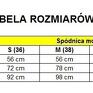 Spódnica ołówkowa z wysokim stanem, T201, beżowa - stan wysoki