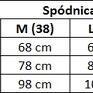 ołówkowa spódnice z wysokim stanem t220 bawełna