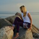 M Spodnie Nocny Motyl damskie - baggy pants