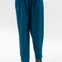 SPODNIE DRESOWE DAMSKIE "ADALET" PETROL