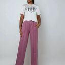 Spodnie z dzianiny dresowej wild - leg