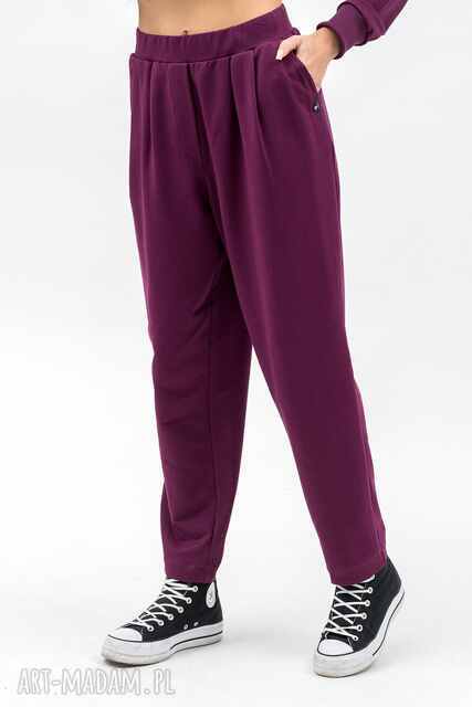 SPODNIE DRESOWE DAMSKIE "ADALET" BAKŁAŻAN