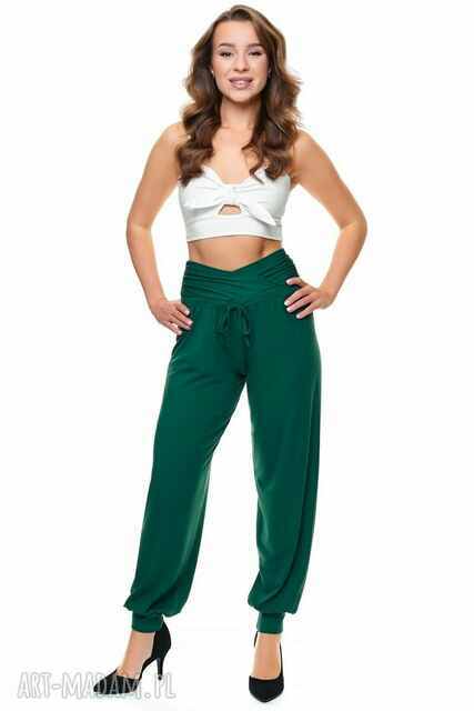 Spodnie alladynki haremki casual oversize