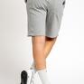 spodnie krótkie męskie "easy" szare spodenki