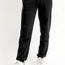 spodnine spodnie dresowe męskie "ryan" czarne dres sportowy