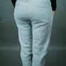 sportowe: Spodnie dresowe Lilsweat Pants szare - ciepłe dresy streetwear