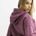 Bluza damska z kapturem Wrzos Aga na zamek - Trzy ForU