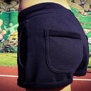 Spodenki dresowe City shorts WM czarne Lil'Yo