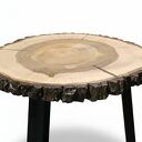 Nowoczesny stolik kawowy z litego drewna Drewnomalak 78cm