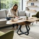 Duza ława stolik kawowy inwetycja na lata Mega Masyw odmieni wnetrze