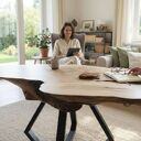 Duza ława stolik kawowy inwetycja na lata Mega Masyw odmieni wnetrze