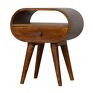 stoły: szafka nocna loft styl skandynawski drewno lite vintage