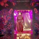 Sukienka z golfem - Agata Solar Tropic