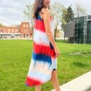 Zwiewna sukienka-ombre lato - Sukienka La Brisa | nun. mi niezwykle ubrania