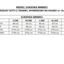 KOMPLET eleganckich sukienek z falbanką przy rękawie, model 31, czerwony