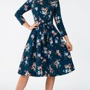 Sukienka MARIE 3/4 Midi Berenika