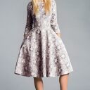 Sukienka STAR 3/4 Midi Shanon
