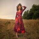 Suknia Amelia Hot Tropical