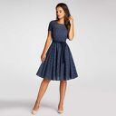 Sukienka FIORI Midi Colette Granat