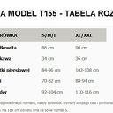 Sukienka 2w1 z paskiem, T155, czerwona