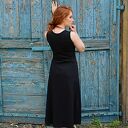 Luźna romantyczna sukienka bawełniana na ramiączkach Navaho Clothing