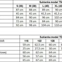 Komplet dla mamy i córki: elegancka sukienka z koronką, model 25, chabrowy