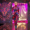 Marta Flower Power - sukienka mini z golfem