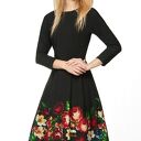 Sukienka RITA Midi Celia (czarna) 