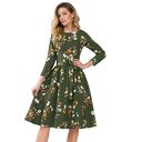 Sukienka MARIE 3/4 Midi Oliwia