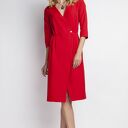 Elegancka sukienka, SUK131 czerwony