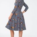 Sukienka STAR 3/4 Midi Juliana