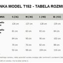 Sukienka asymetryczna, T152, zielona