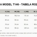Sukienka z dekoltem, T146, ciemnoszara
