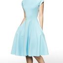 Sukienka STAR Midi Baby Blue