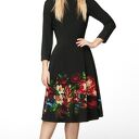 Sukienka RITA Midi Celia (czarna) 
